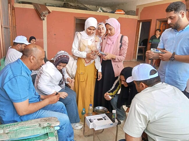 FAI tilapia welfare training Egypt.